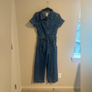 Anthropologie The Collette Weekend Denim Jumpsuit by Maeve